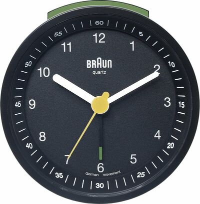 Braun Bnc007Bkbk Alarmlı Masa Saati Işıklı Siyah