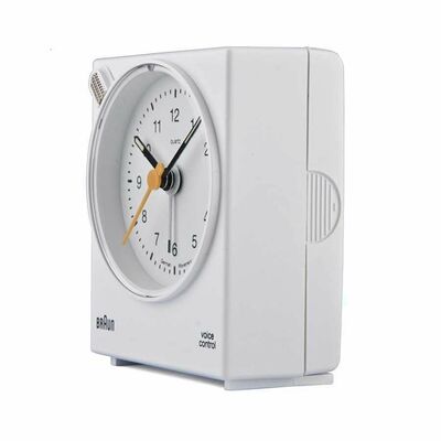 Braun Bnc004Whwh Alarmlı Masa Saat Beyaz Ses Kontrol