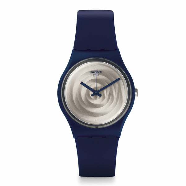 Swatch Gn244 Lacivert Plastik Silikon Unisex Kol Saati