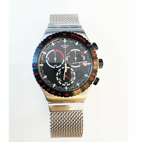 Swatch Yvs407 Hasır Erkek Kol Saati
