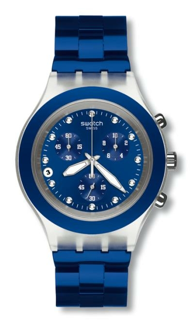 Swatch Full Blooded Navy SVCK4055AG Kol Saati