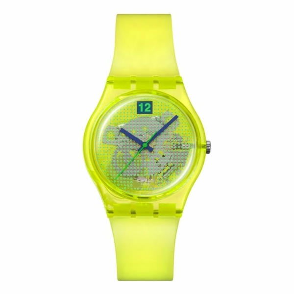 Swatch Luminuously Lemon Bayan Kol Saati SO28J103