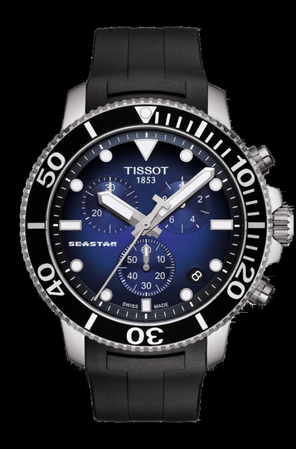T1204171704100 Tissot Seastar 1000 Chronograph  T120.417.17.041.00 Erkek Kol Saati
