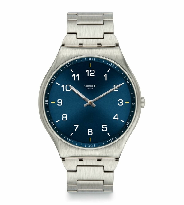 Swatch Ss07S106G Skın Suit Blue Erkek Kol Saati