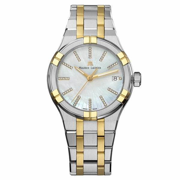 Maurice Lacroix Ml-Aı1106Pvy13170-1 Pırlantalı Kadın Kol Saati