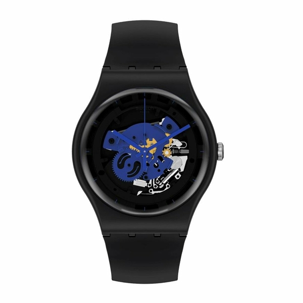 Swatch SO32B109 Time To Blue Big Kol Saati