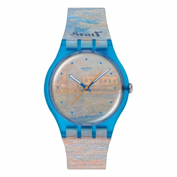 So29Z150 Swatch Monet's Palazzo Ducale Unisex Kol Saati So29Z150