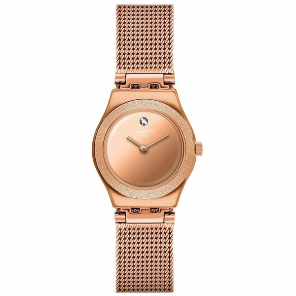 Swatch Ysg166M Luminescent Rose Hasır Kadın Kol Saati
