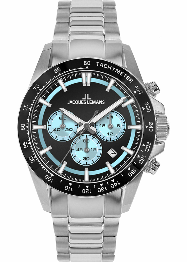 Jacques Lemans 1-2207B Lıverpool Chronograph Erkek Kol Saati