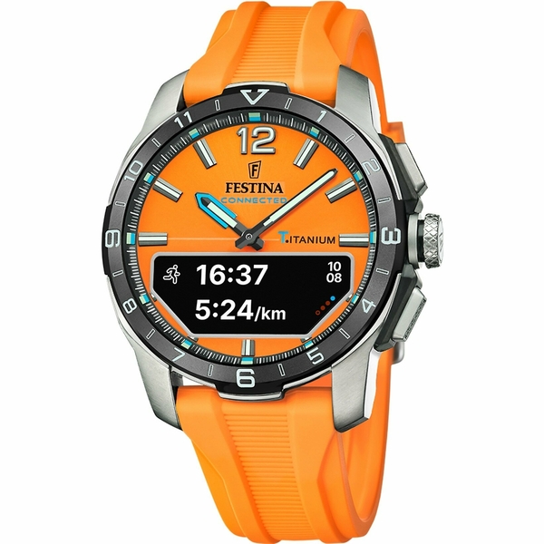 Festına F23000/7 Connected D Orange Erkek Kol Saati