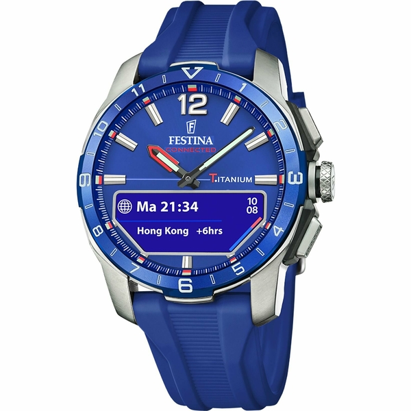 Festına F23000/3 Connected D Blue Erkek Kol Saati