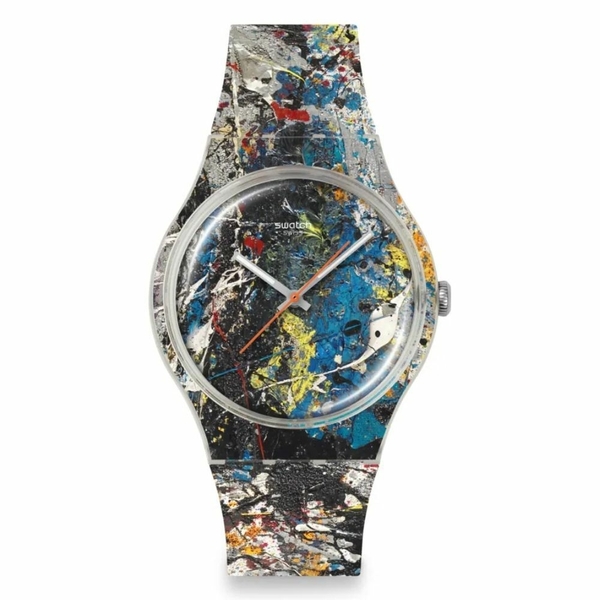 SUOZ366 Swatch Pollock's Alchemy Unisex Kol Saati SUOZ366