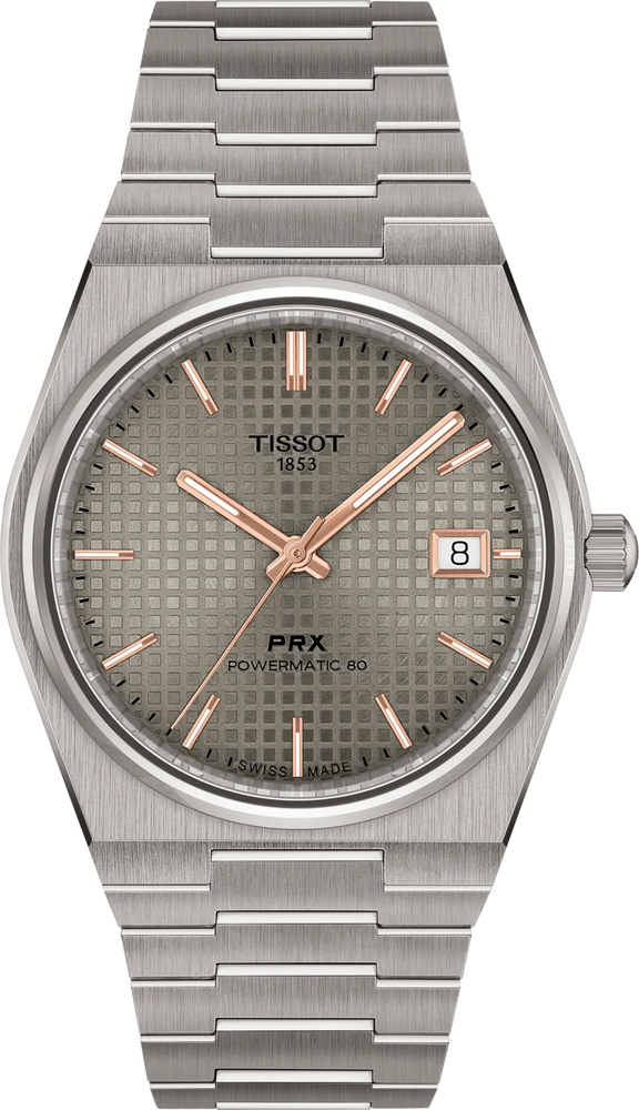 T1378074406100 Tissot Prx Titanyum 38 Mm Otomatik Unisex Kol Saati T137.807.44.061.00