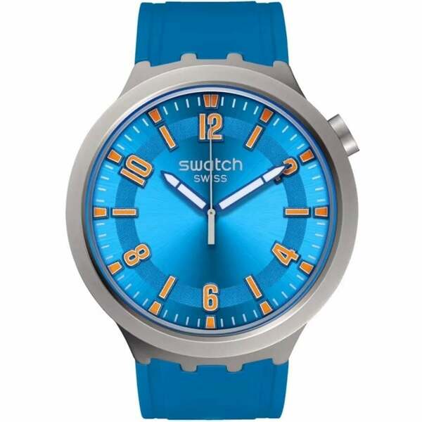 Swatch Sb07S115 Blue In The Works Kol Saati
