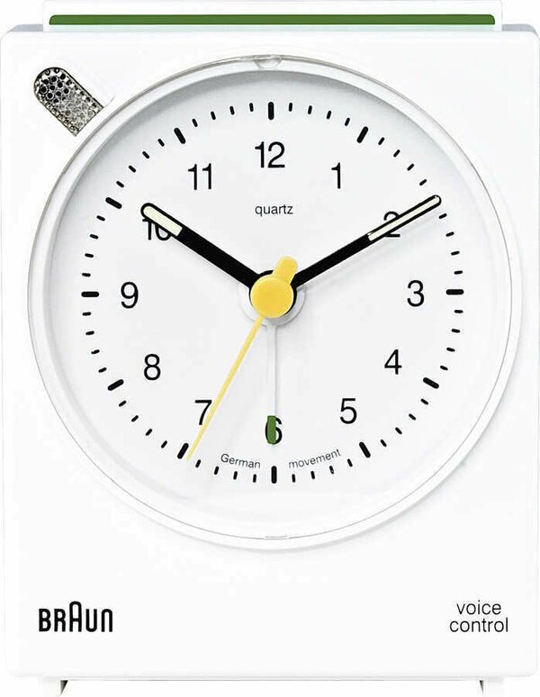 Braun Bnc004Whwh Alarmlı Masa Saat Beyaz Ses Kontrol