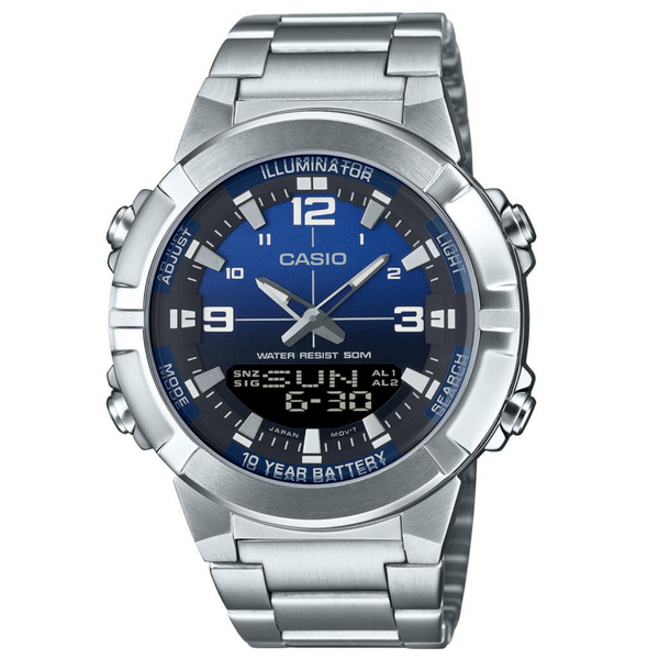 CASIO AMW-870DA-2A1VDF Analog - Dijital ERKEK KOL SAATİ