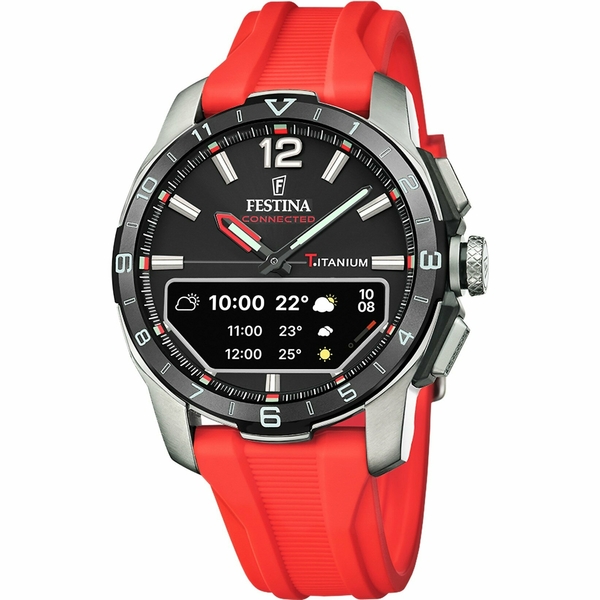Festına F23000/C Connected D Red Erkek Kol Saati