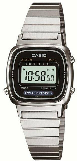 CASIO LA670WD-1DF Pilli KADIN KOL SAATİ