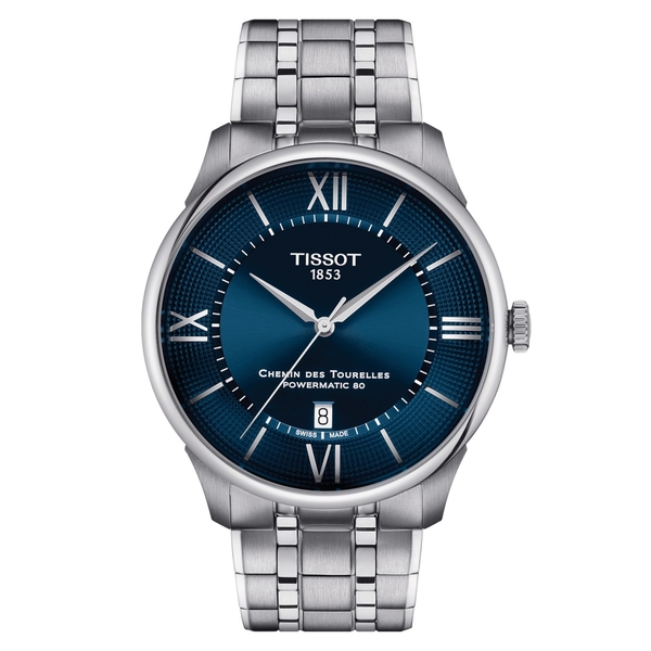 Tissot T1394071104800 Erkek Kol Saati Chemin Des Tourelles Powermatic 80 42Mm T139.407.11.048.00