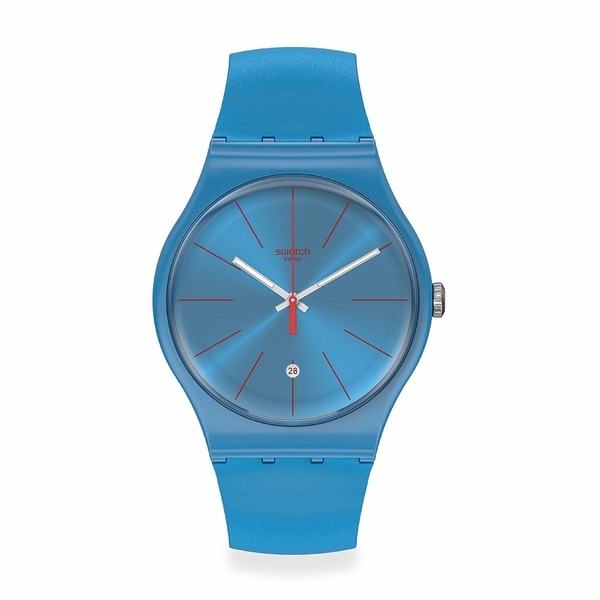 Swatch Suos401 Plastik Silikon Kol Saati