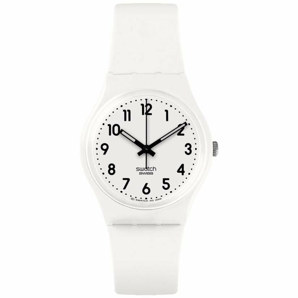 Swatch Just Whıte Soft SO28W107-S14 Kol Saati