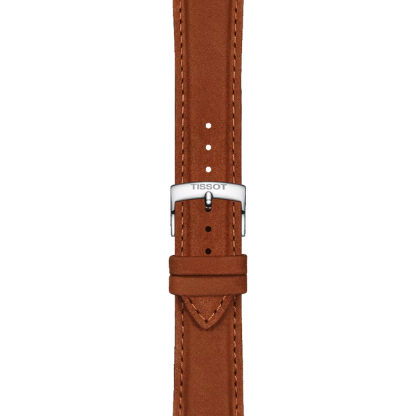 Tissot Taba Deri Kayış Boynuz Aralığı 21 Mm