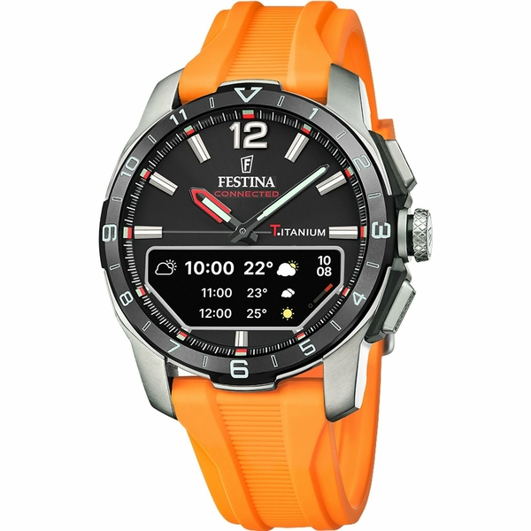 Festına F23000/D Connected-D Orange Erkek Kol Saati