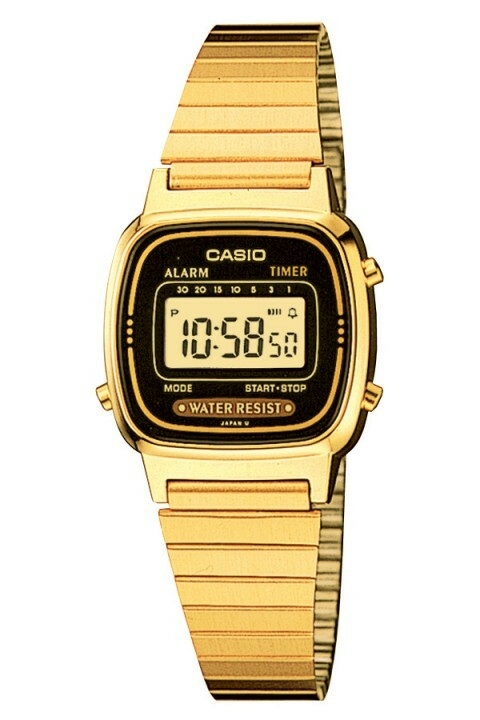 CASIO LA670WGA-1DF Dijital KADIN KOL SAATİ
