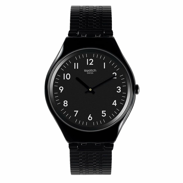 Swatch Syxb100Gg Siyah Çelik Kol Saati