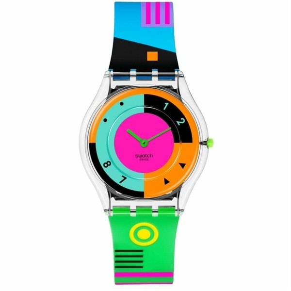 Swatch Neon Hot Racer SS08K119 Kol Saati