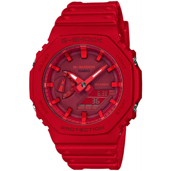 CASIO GA-2100-4ADR Analog -  Digital ERKEK KOL SAATİ