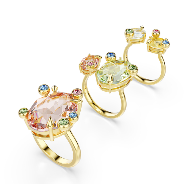 Swarovski Yüzük Gema:rıng Set Of 3 Mul/Gos 60 5705811