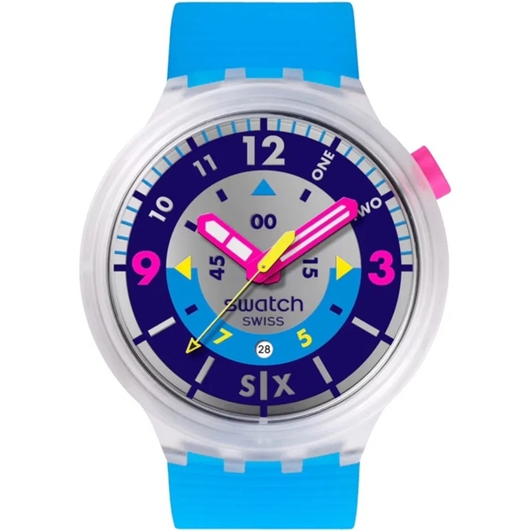 Swatch Neon Hıelo SB01K400 Kol Saati