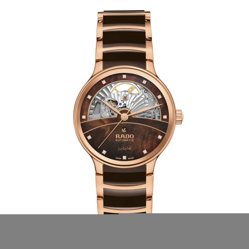 Rado Centrix Automatic Diamonds Open Heart Bayan Kol Saati R30029902