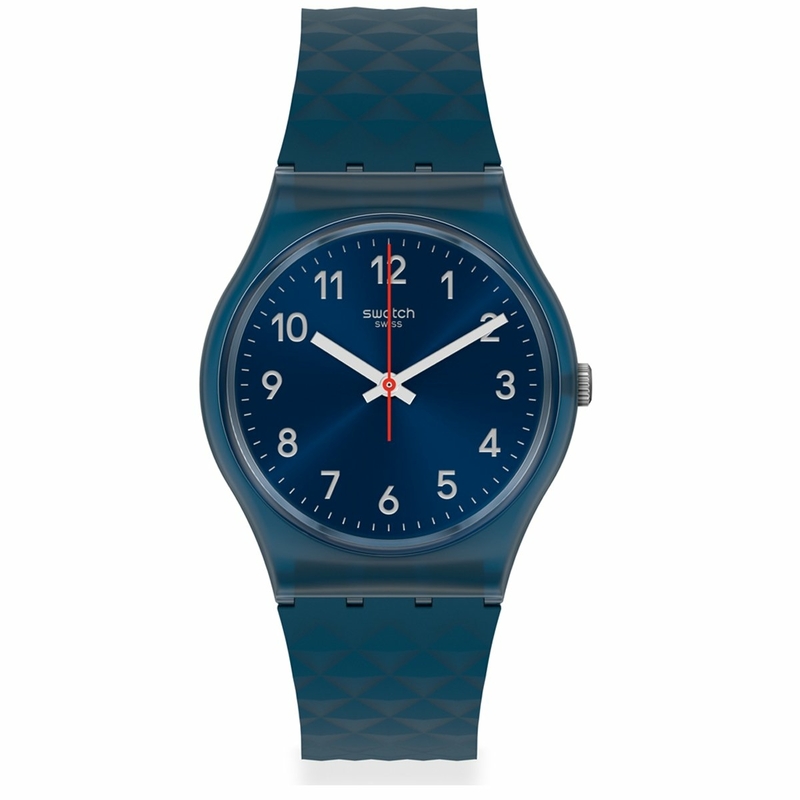 Swatch Gn271 Plastik Silikon Bluenel Kol Saati