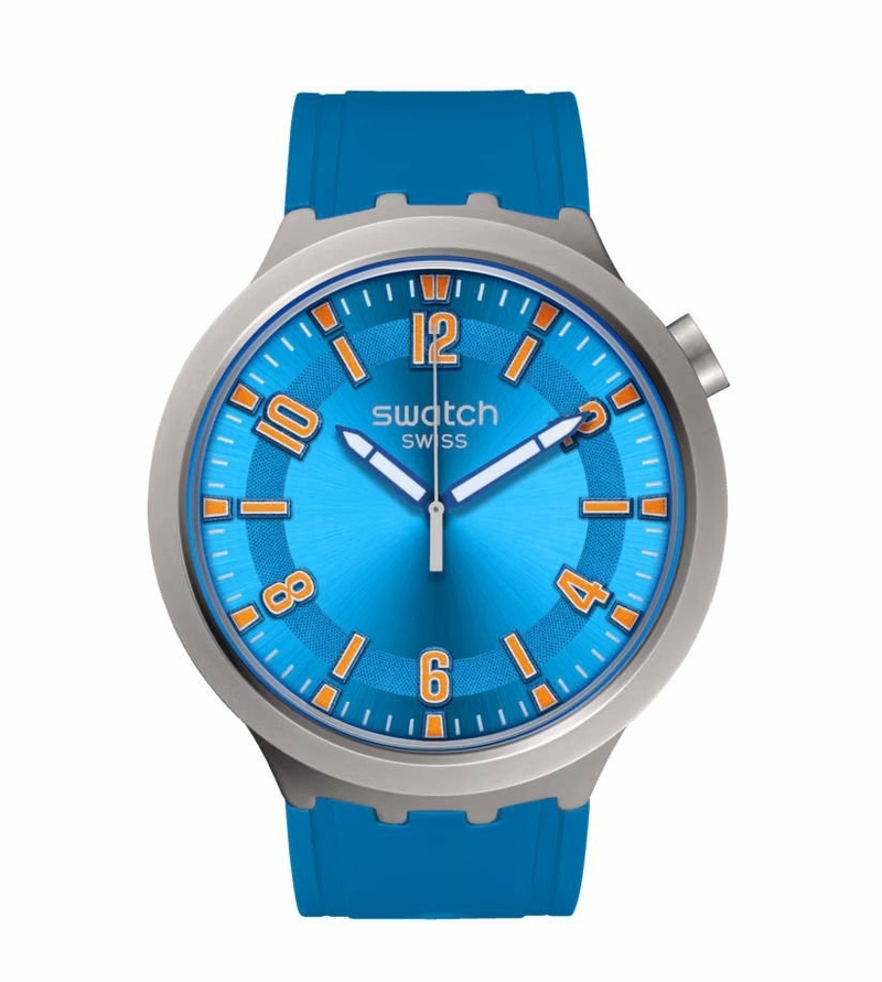 Swatch Sb07S115 Blue In The Works Kol Saati
