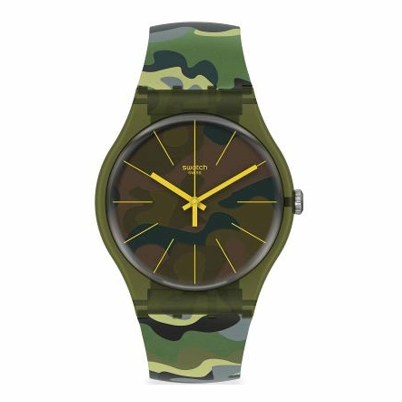Swatch Suog114 Plastik Silikon Kol Saati