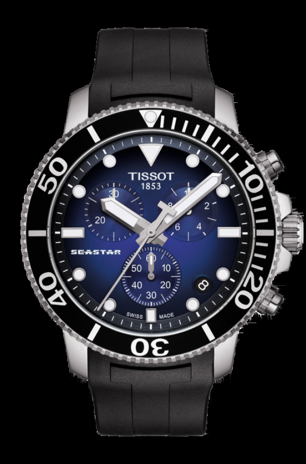 T1204171704100 Tissot Seastar 1000 Chronograph  T120.417.17.041.00 Erkek Kol Saati