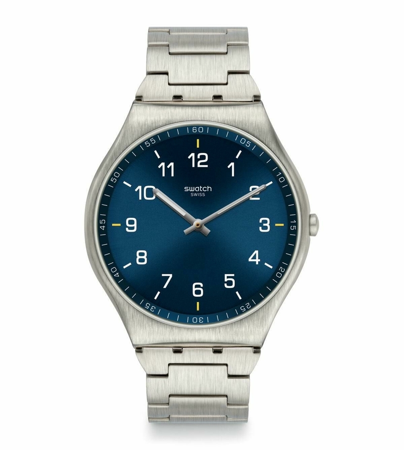 Swatch Ss07S106G Skın Suit Blue Erkek Kol Saati