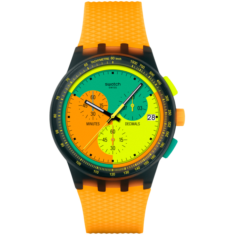 SUSB422 Swatch Neon Signal Flag Erkek Kol Saati SUSB422
