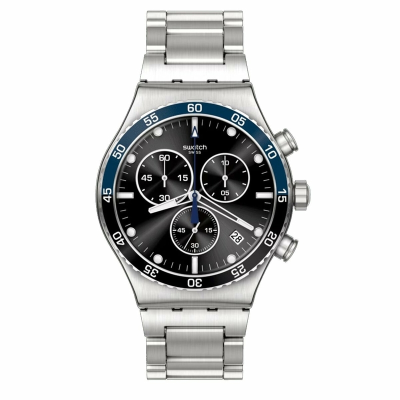 Swatch Yvs507G Dark Blue Irony Kol Saati