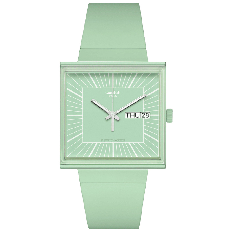 Swatch What If ... Mint? Erkek Kol Saati SO34G701