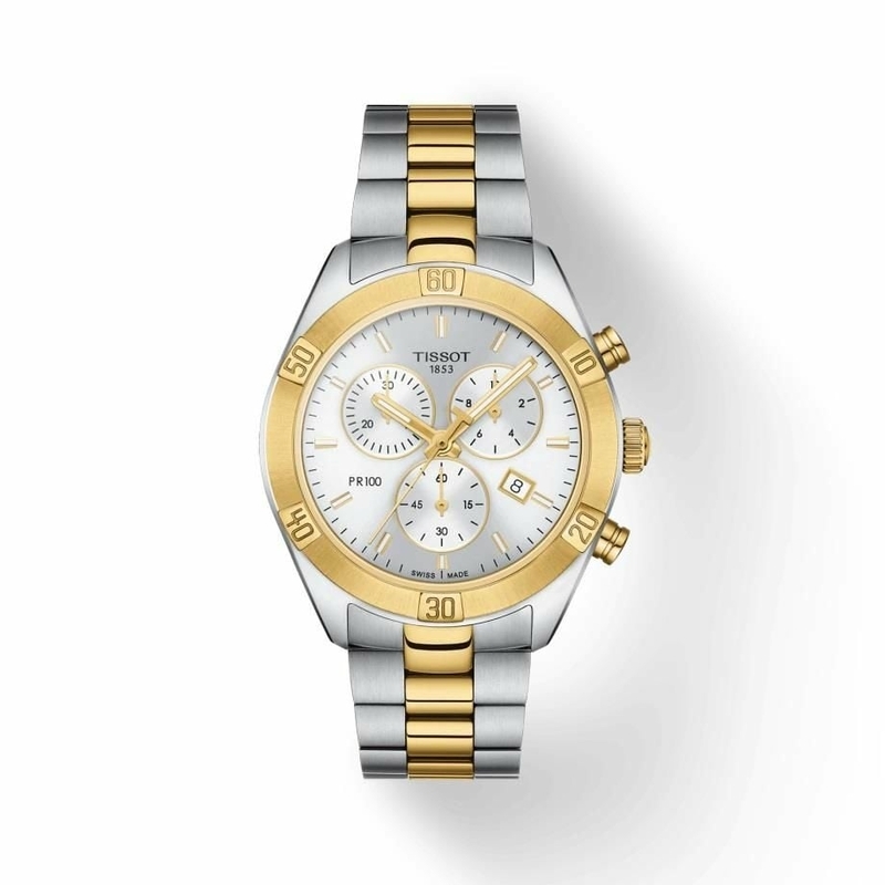 Tissot T101.917.22.031.00 Pr 100 Sport Chic Chronograph Kadın Kol Saati