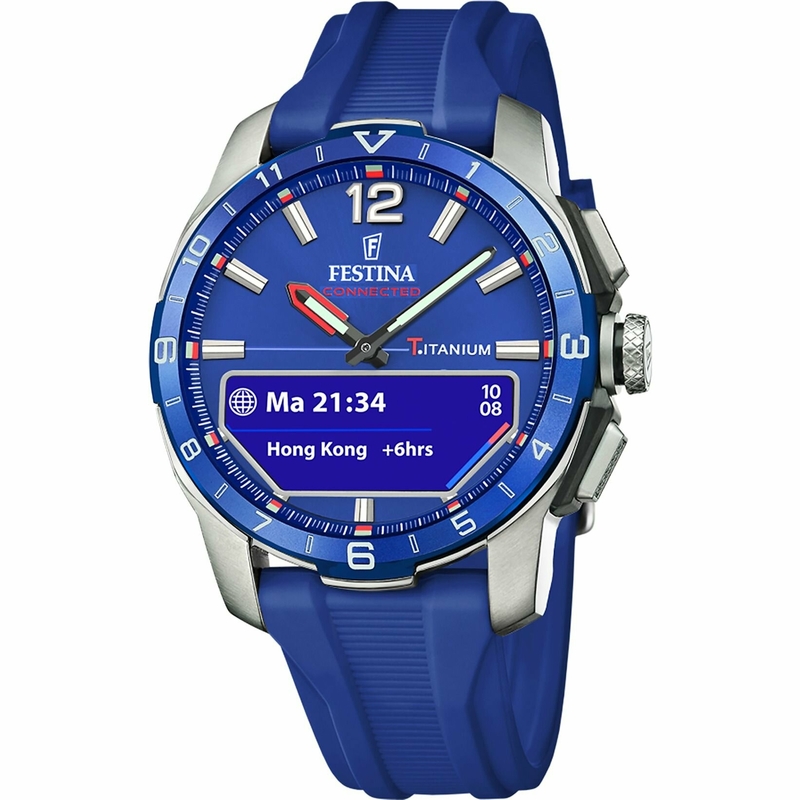 Festına F23000/3 Connected D Blue Erkek Kol Saati