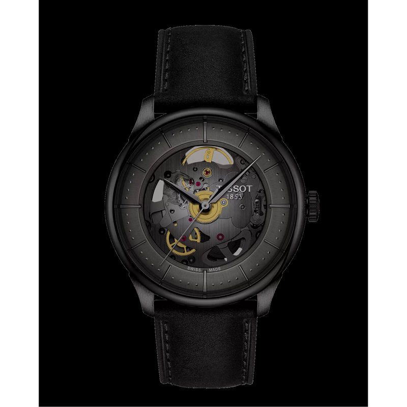 Tissot Chemin Des Tourelles Squelette T1398363644100 Kol Saati T139.836.36.441.00