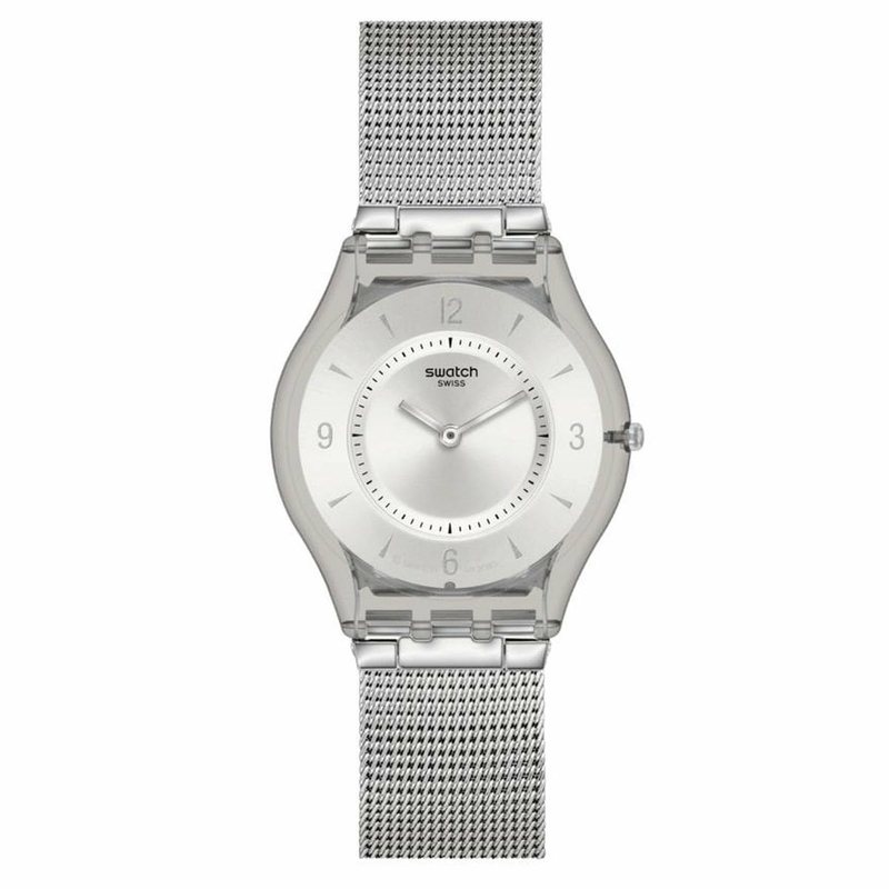 Swatch Ss08M100M Metal Knit Again Kadın Kol Saati Sfm118M