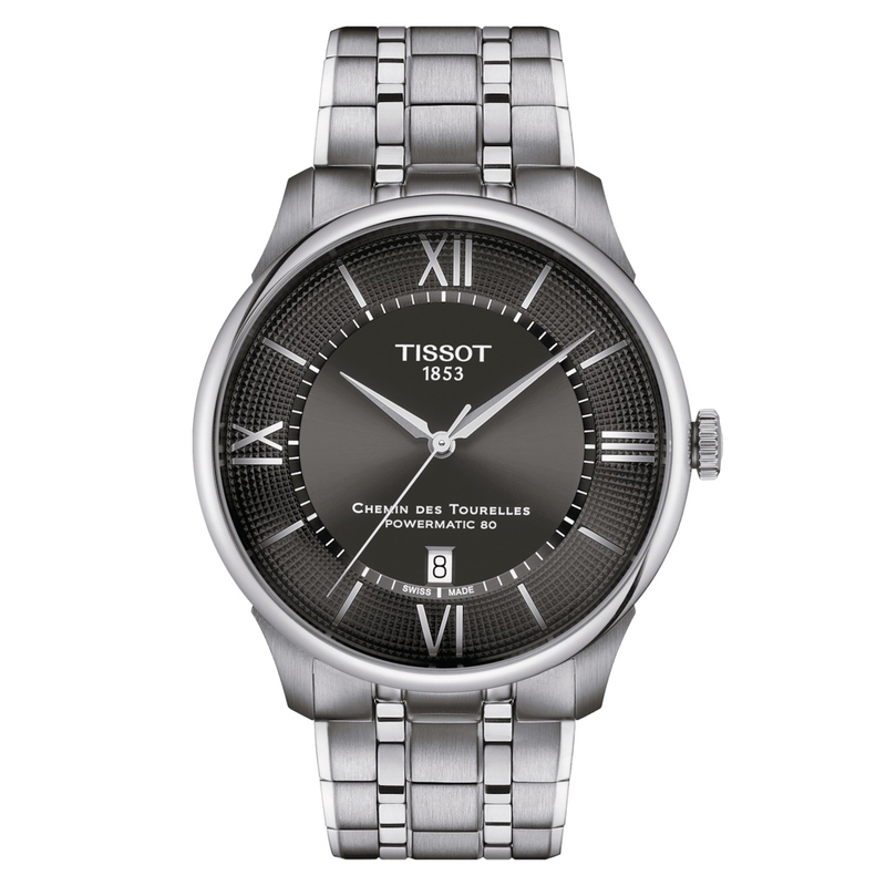 Tissot T1394071106800 Chemin Des Tourelles Powermatic 80 42 Mm Erkek Kol Saati T139.407.11.068.00
