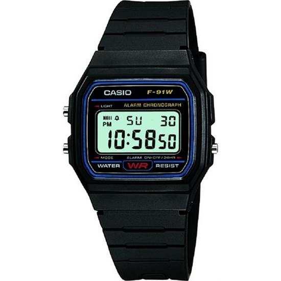 CASIO F-91W-1DG Digital ERKEK KOL SAATİ