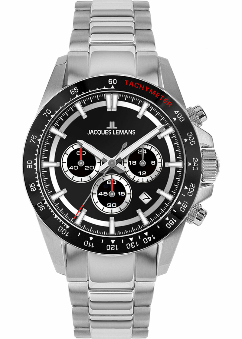 Jacques Lemans 1-2207A Lıverpool Chronograph Erkek Kol Saati