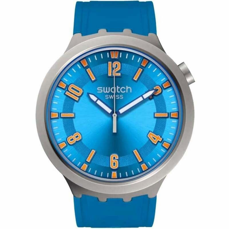 Swatch Sb07S115 Blue In The Works Kol Saati